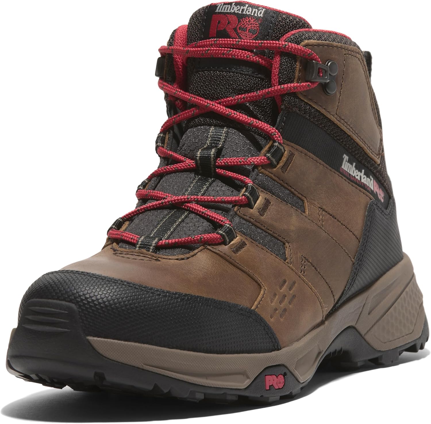 

Timberland PRO мужские ботинки Switchback Lt 6 дюймов со стальным защитным носком, Brown