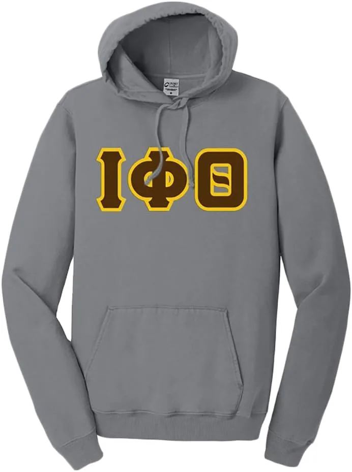 

Толстовка с капюшоном Greekgear Iota Phi Theta Pigment-Dyed