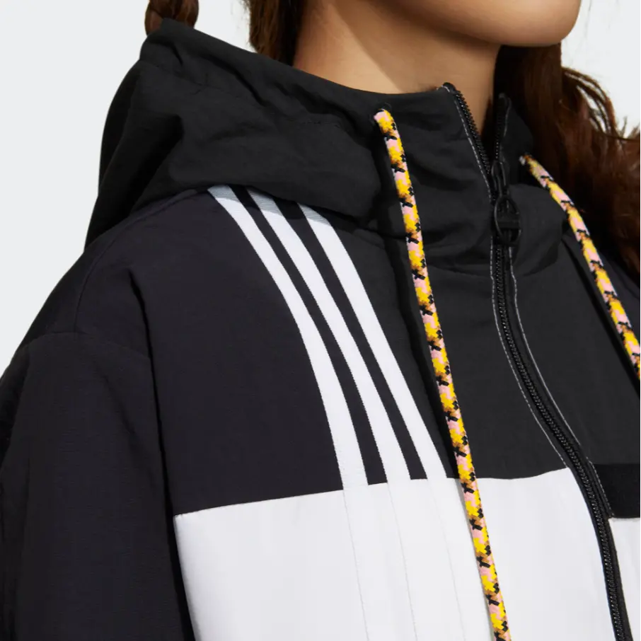 Куртка женская черный/белый Adidas Neo — фото 4