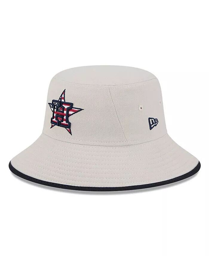 

Мужская хаки-панама Houston Astros 2024 Четвертого июля New Era