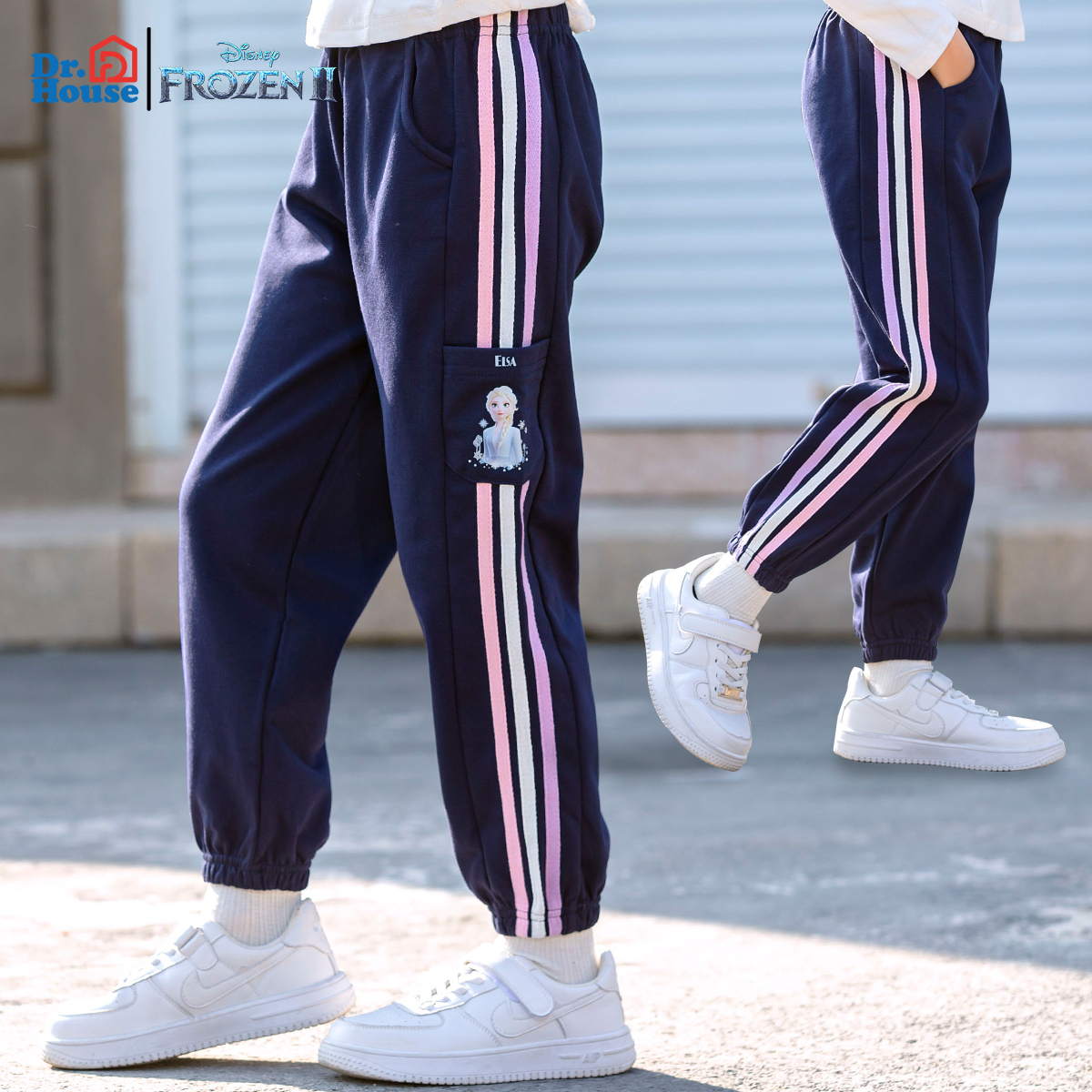 Disney Повседневные брюки для детей 3-7 лет navy blue — фото 3