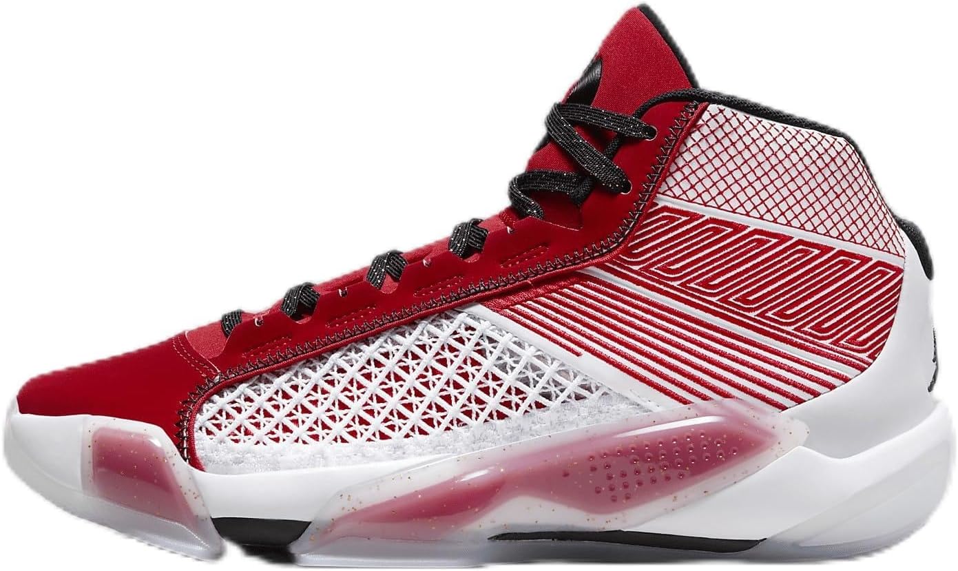 

Мужские баскетбольные кроссовки Nike Air Jordan XXXVIII FIBA, белый/черный/красный