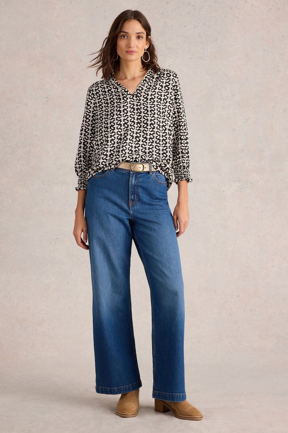 

Элиза топ White Stuff, черный