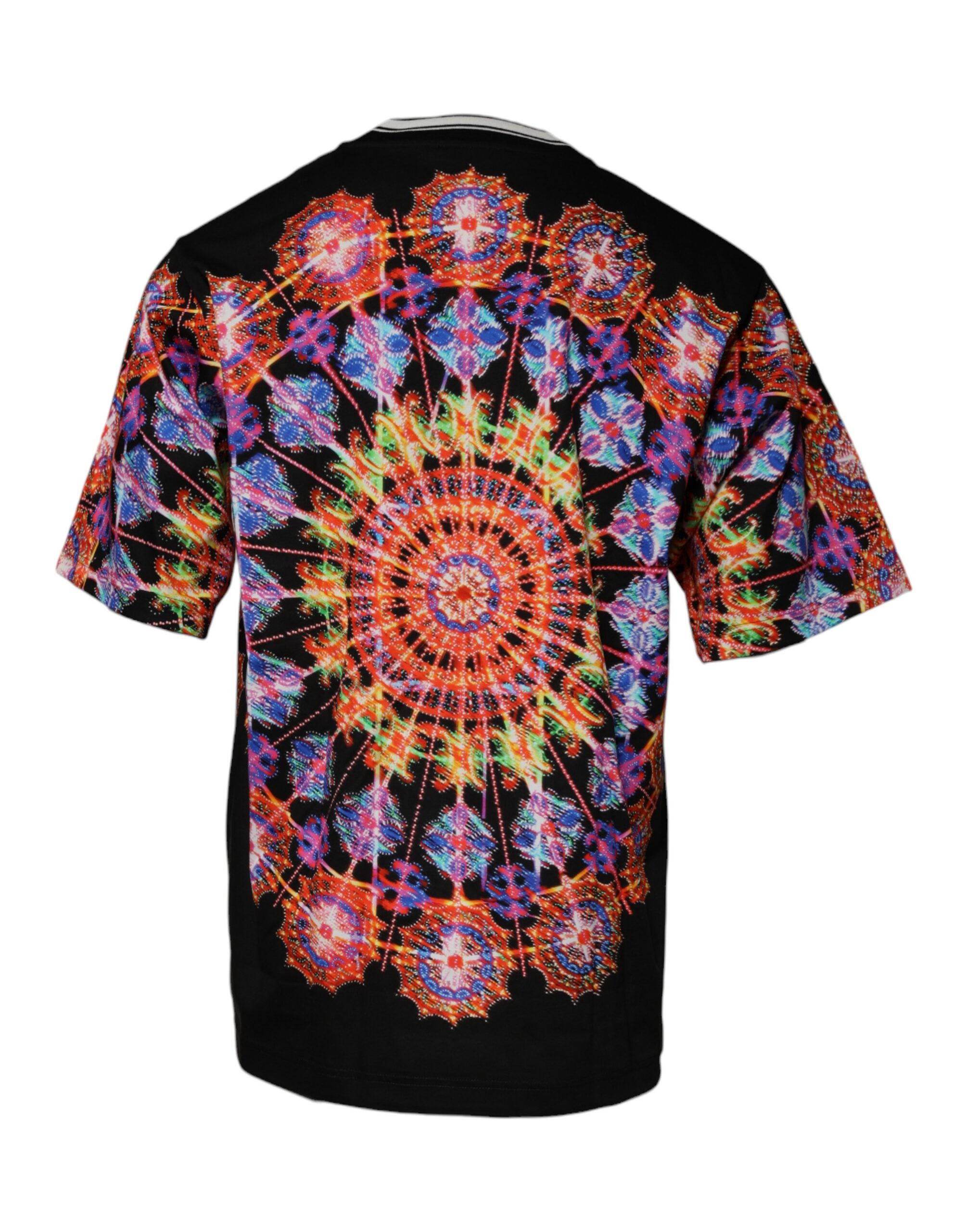 Футболка мужская разноцветная с короткими рукавами Kaleidoscope Dolce & Gabbana — фото 4