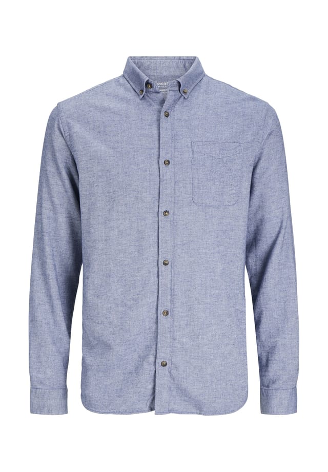 

Рубашка классическая рубашка с длинным рукавом Jack & Jones, голубой
