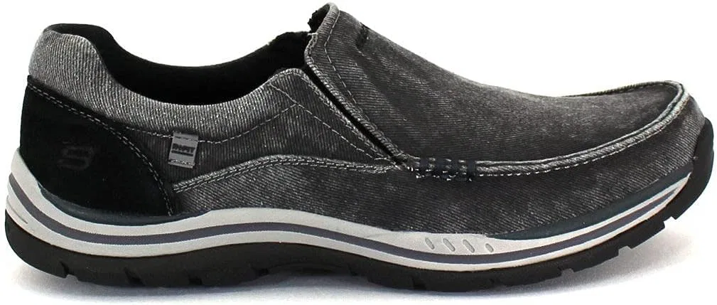 Skechers Expected - Avillo, мужские мокасины, Black — фото 2