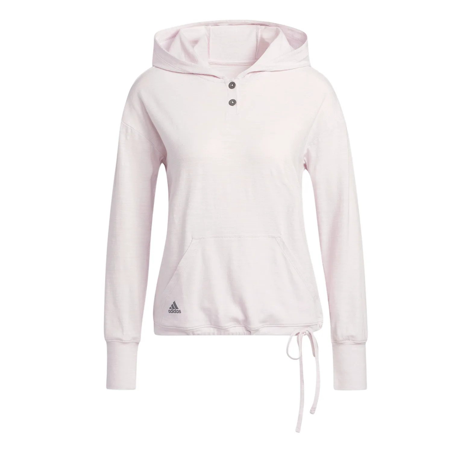 

Adidas Свитшот женский розовый с капюшоном Moderate