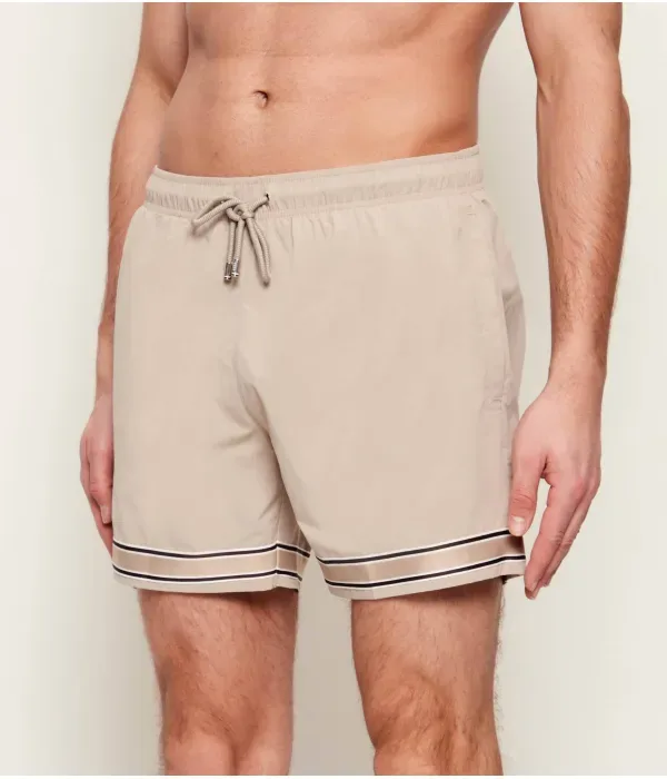 Плавки Resort_Tape regular fit Boss, бежевый
