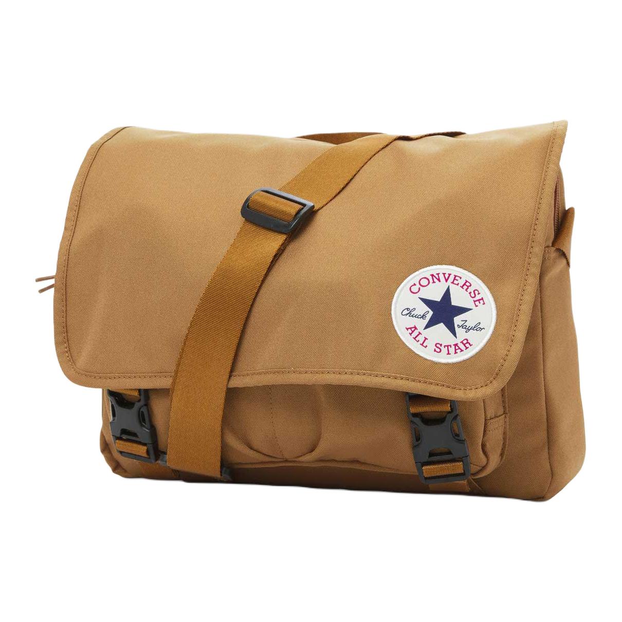 

Полиэстеровый мессенджер-мешок через плечо кроссбоди обычный унисекс коричневый Converse