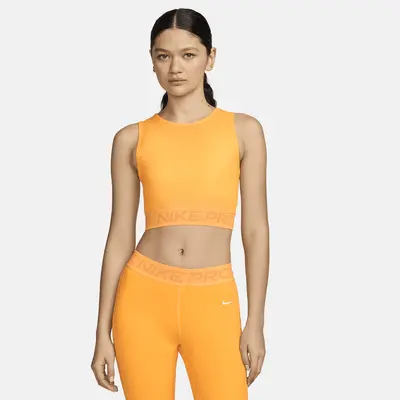 

Футболка Nike Pro, цвет Sundial/White