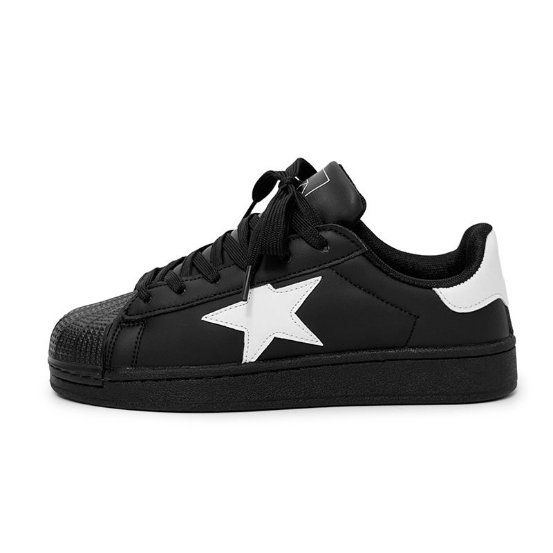 

Boogie Bear Амортизирующие дышащие легкие низкие кеды на платформе унисекс черные, цвет Black