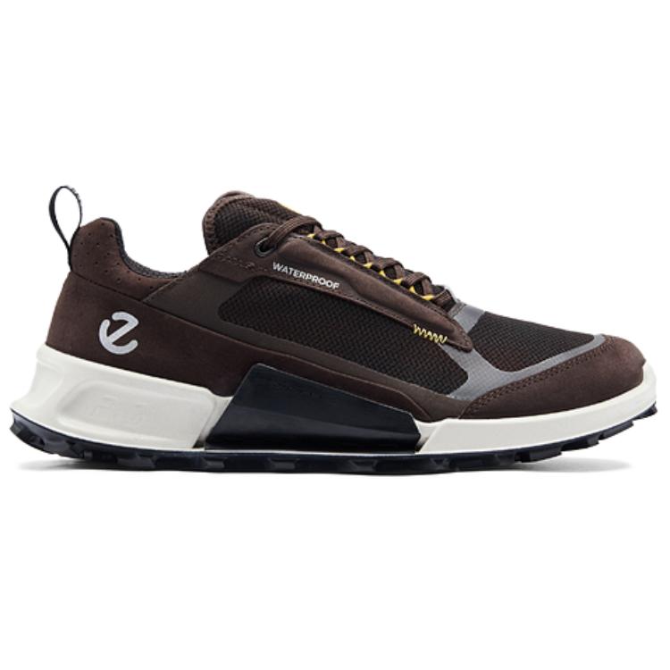 Мужские повседневные туфли с амортизацией Low-Top Mocha Brown Ecco — фото 2