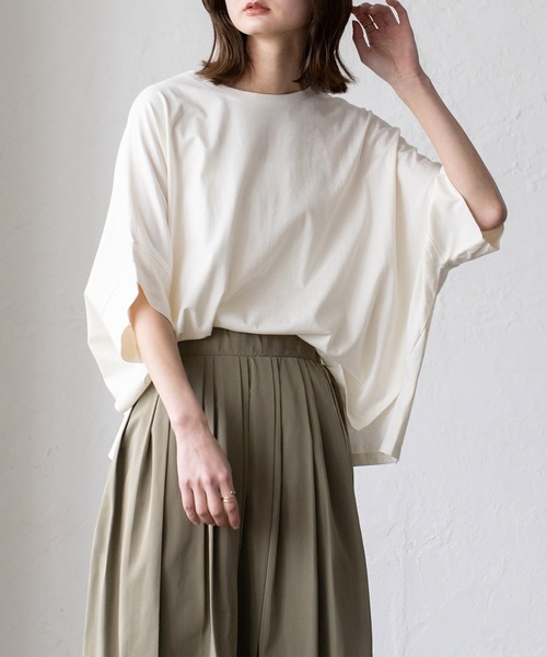 

Футболка, крой оверсайз VitaFelice, кремовый, Бежевый, Футболка, крой оверсайз VitaFelice, кремовый