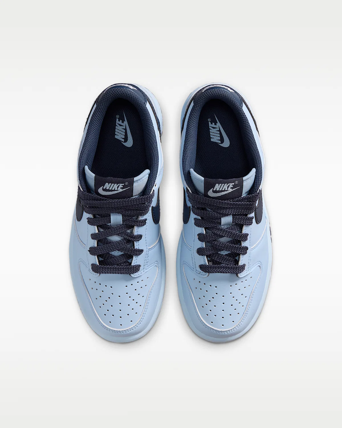 Кроссовки Nike Dunk Low LV8 2 для старших детей, Hydrogen Blue/Hydrogen Blue/Thunder Blue — фото 4