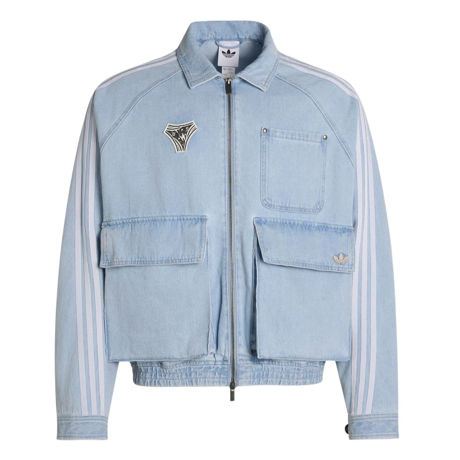 Джинсовая куртка мужская ADILENIUM Adidas Originals, Light Blue
