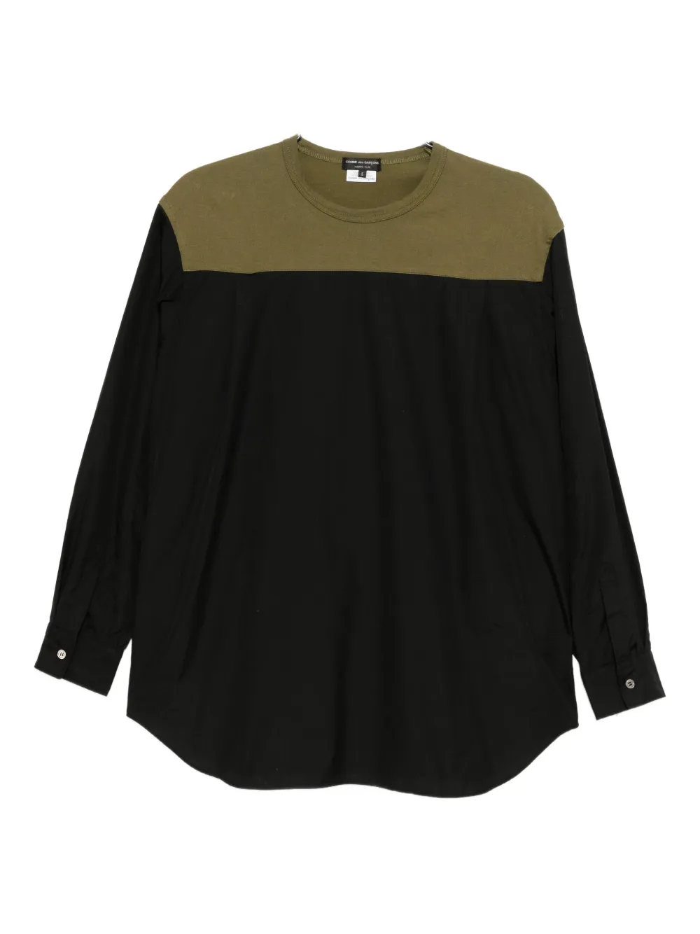 

Хлопковая футболка COMME DES GARCONS, черный