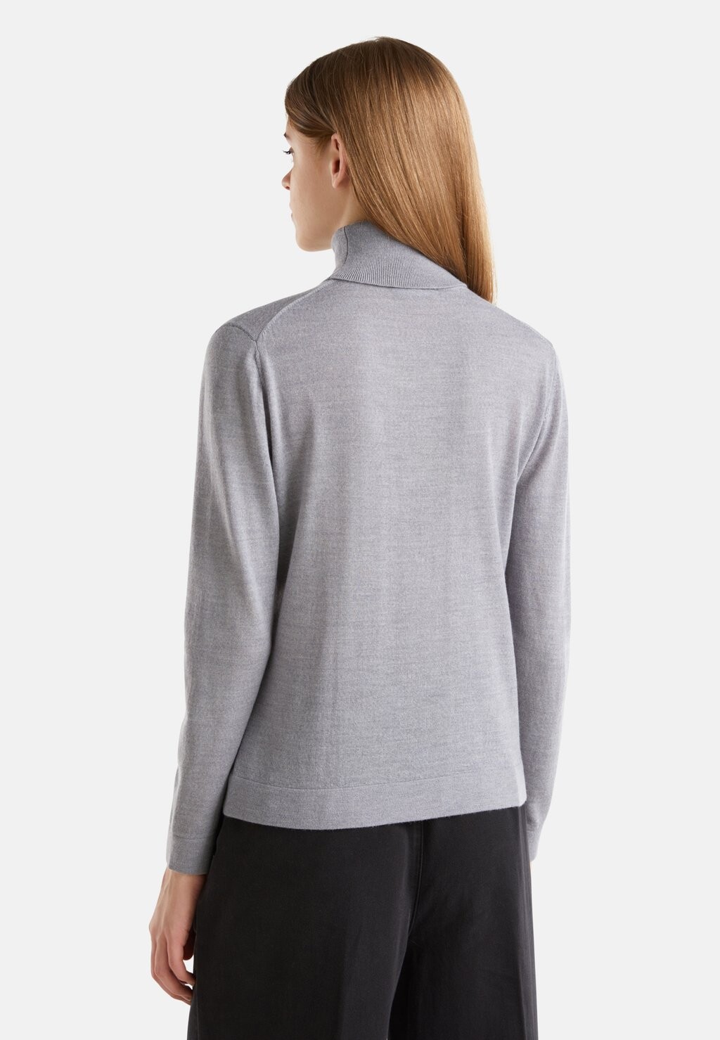

Джемпер TURTLENECK United Colors of Benetton, серый