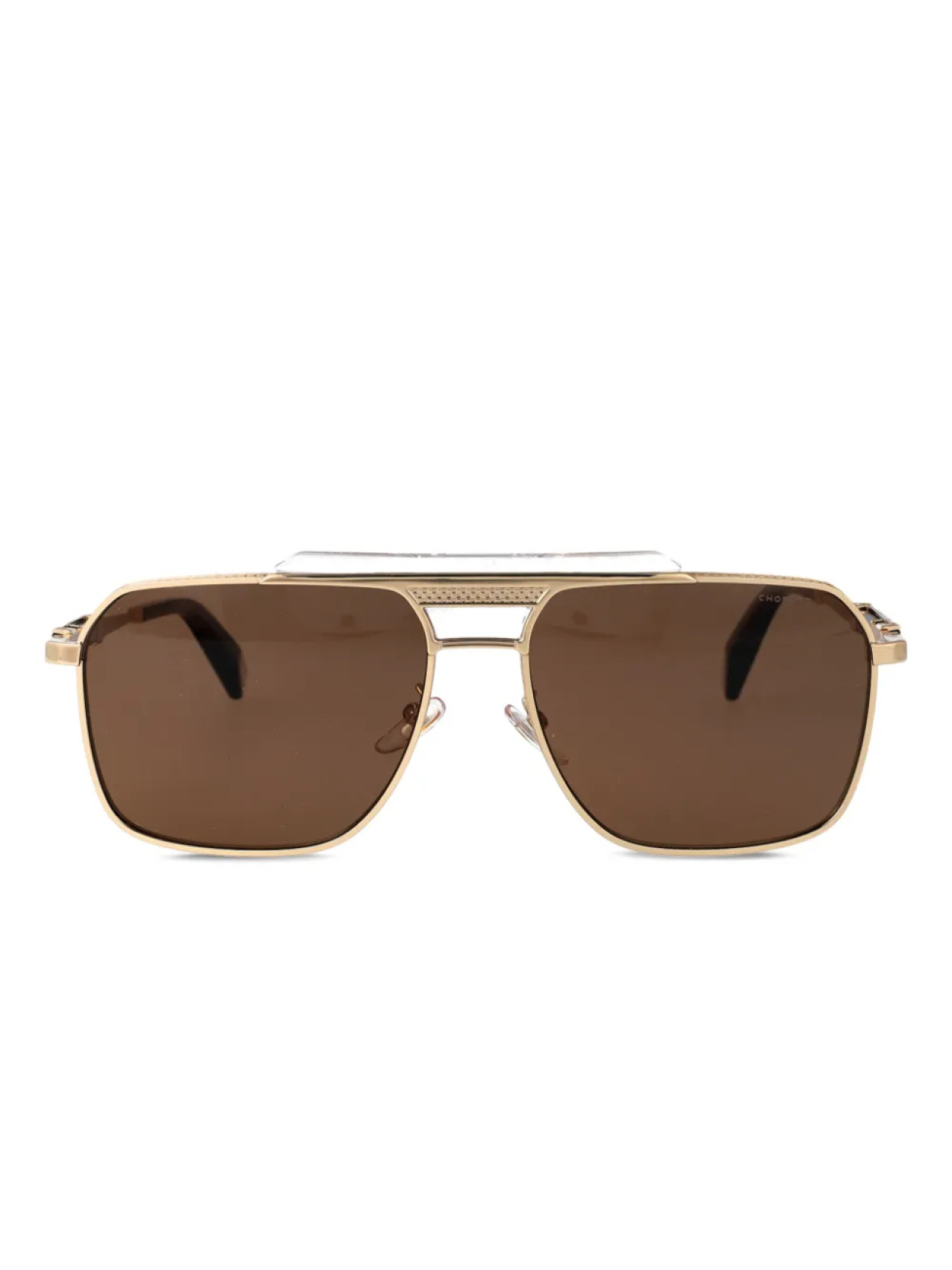 

Солнцезащитные очки Chopard Eyewear в квадратной оправе, розовый