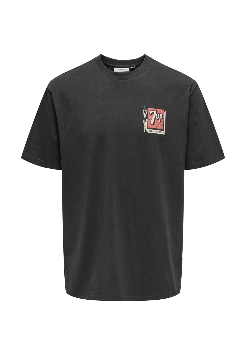 

Футболка с принтом ONS7UP TEE Only & Sons, черный