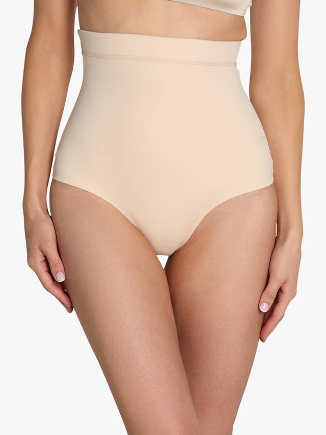 

Невидимые бразильские трусики с высокой талией Heist, Almond