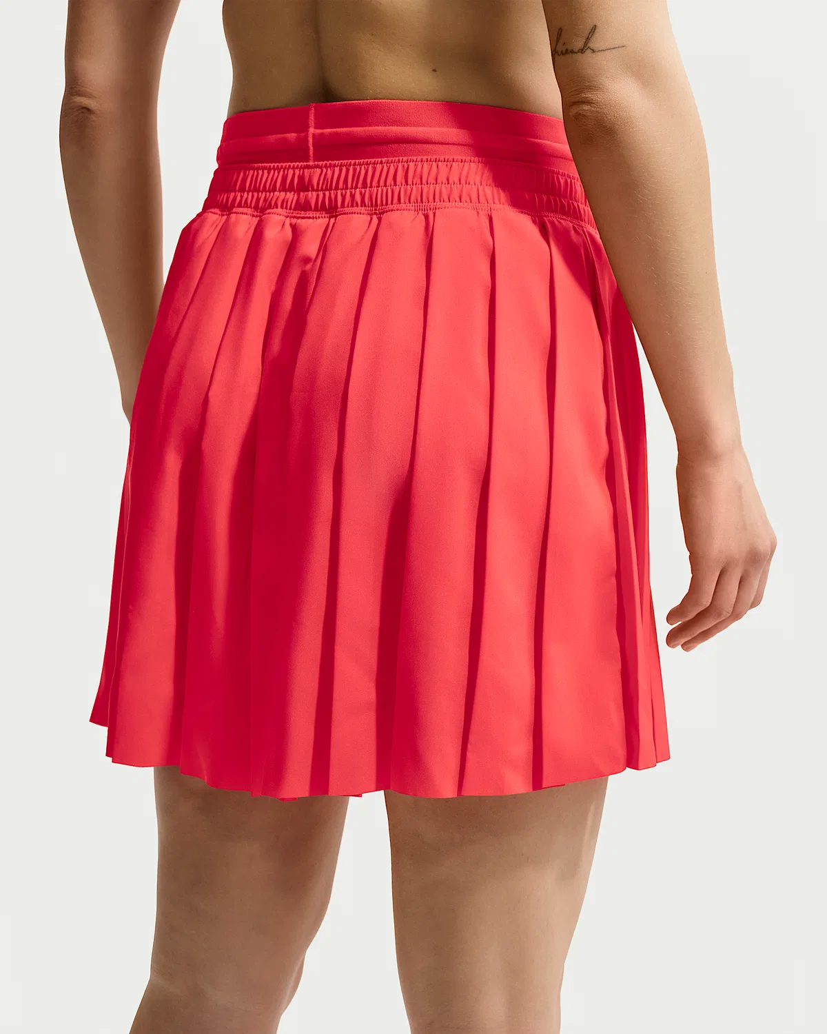 Женская юбка со складками средней посадки Nike Sportswear, Light Crimson/Light Crimson — фото 3