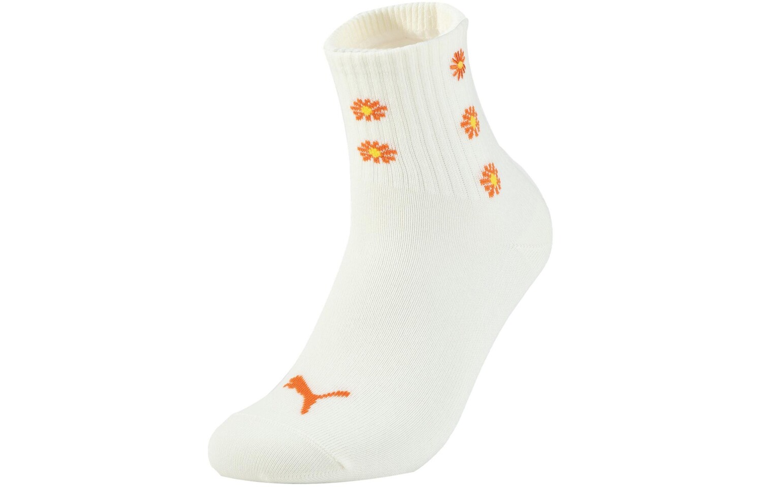 

Женские носки до середины икры Puma, цвет 1 double (off-white)