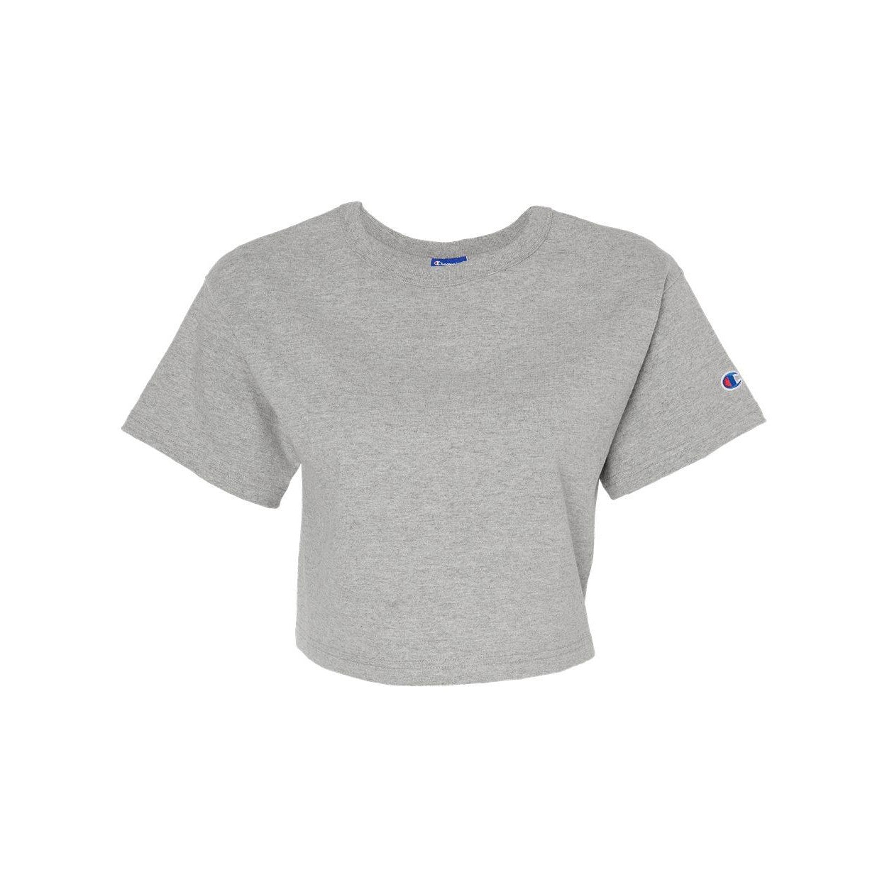 

Женская укороченная футболка Champion Heritage Jersey, цвет oxford grey