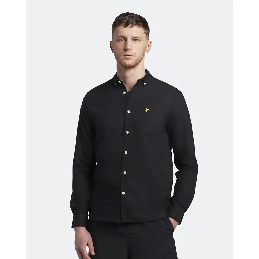 

Рубашка Lyle & Scott Oxford, черный