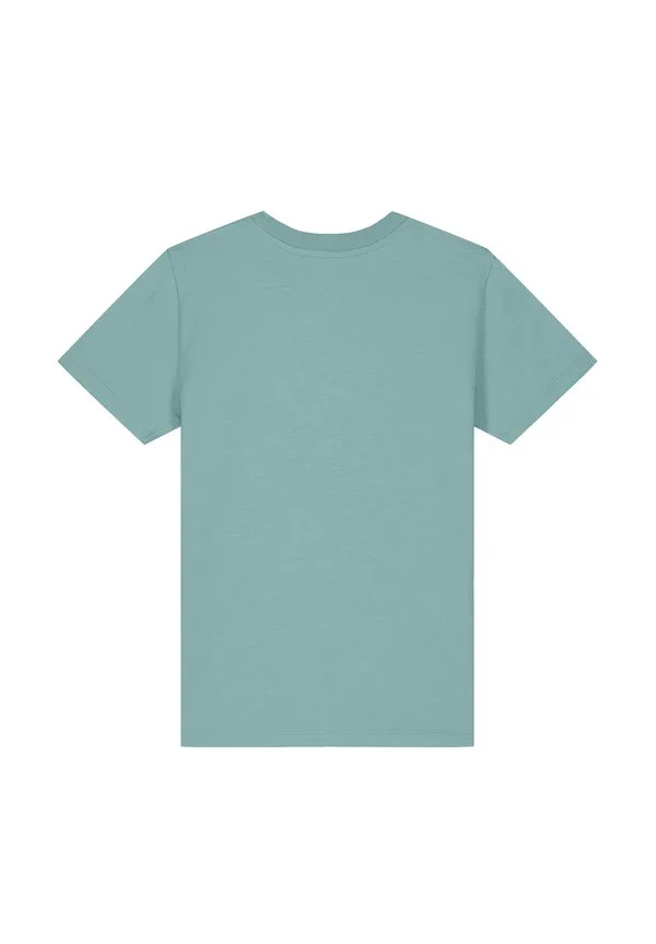 Футболка с принтом pfotenliebe Watapparel, Teal Monstera — фото 3