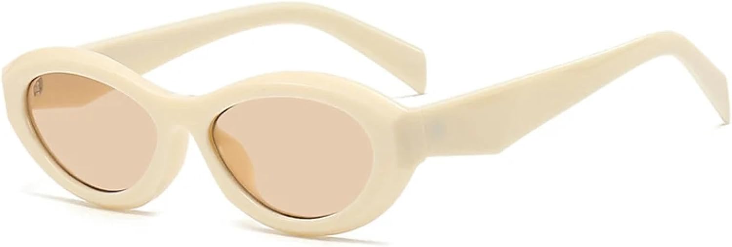 

Роскошные солнцезащитные очки конфетных цветов для женщин, популярный модный стиль, градиентные линзы, защита от УФ-излучения UV400, панк-стиль VVTWSSW, Beige-lightbrown