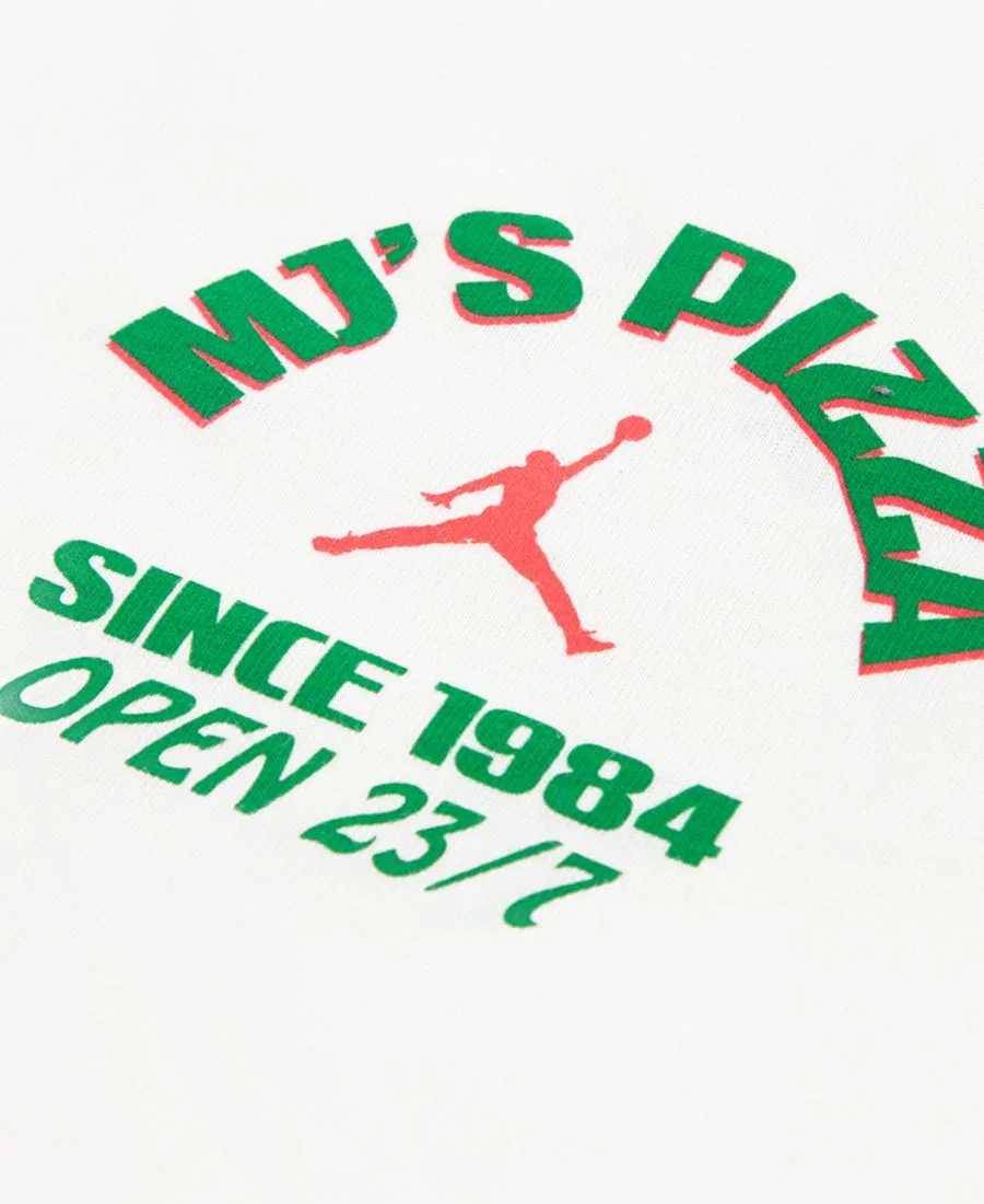 Детская футболка с коротким рукавом MJ's Pizza, размер 8-20 Jordan, белый — фото 3