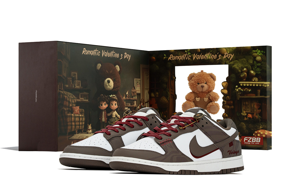 

Dunk DKL устойчивые к истиранию низкие скейтерские кроссовки мужские Nike, коричневый