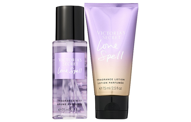 Ароматический лосьон для тела и парфюм с ароматическими эффектами Victoria's Secret, Purely Alluring Fragrance Body Lotion 2-Piece Set — фото 2