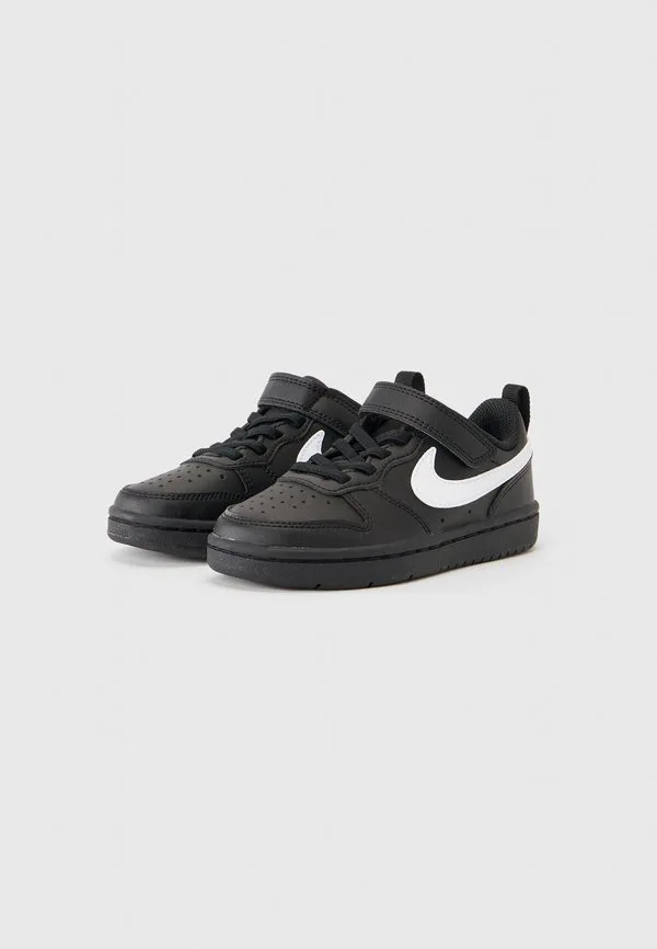 Кроссовки унисекс court borough recraft Nike Sportswear, Black/White — фото 2
