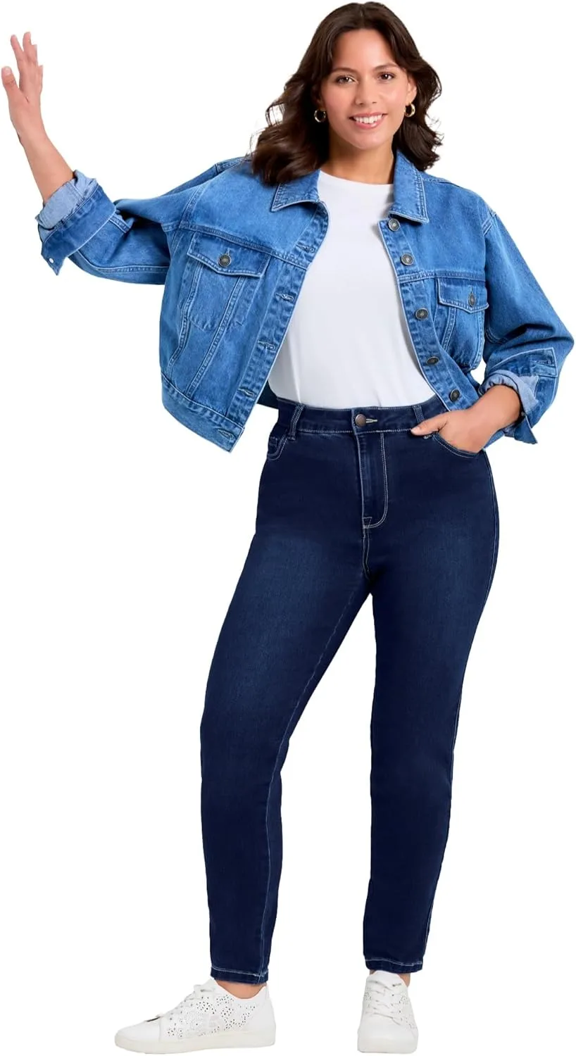 

Женские джинсы Avenue Plus Size Butter Denim Skinny