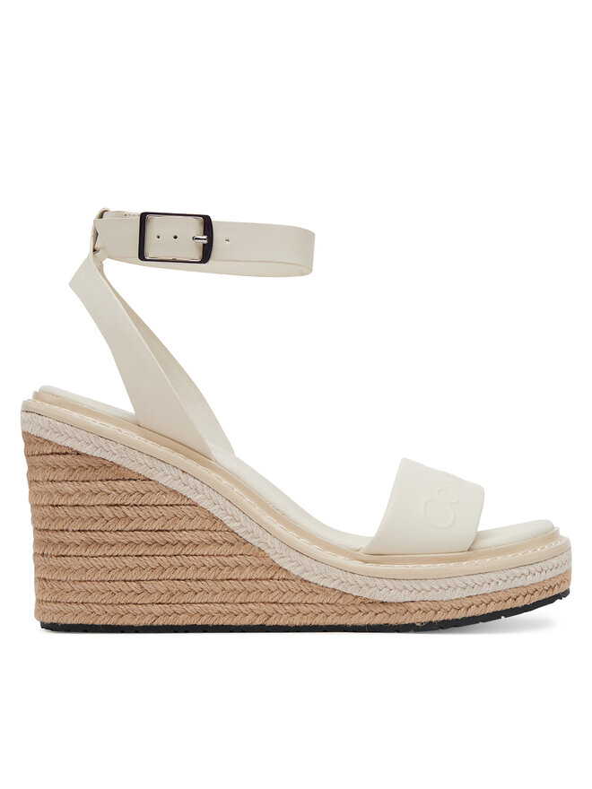 Эспадрильи Wedge Sandal 70 - He Hw0Hw02376 Calvin Klein, белый