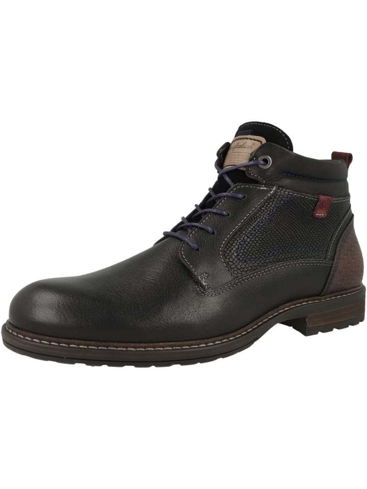 Ботинки Conley на шнуровке черного цвета Australian Footwear — фото 4