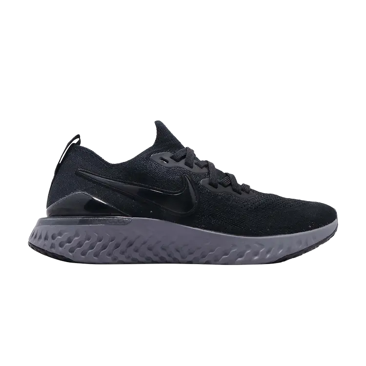 

Кроссовки Nike Epic React Flyknit 2 GS 'Anthracite', черный