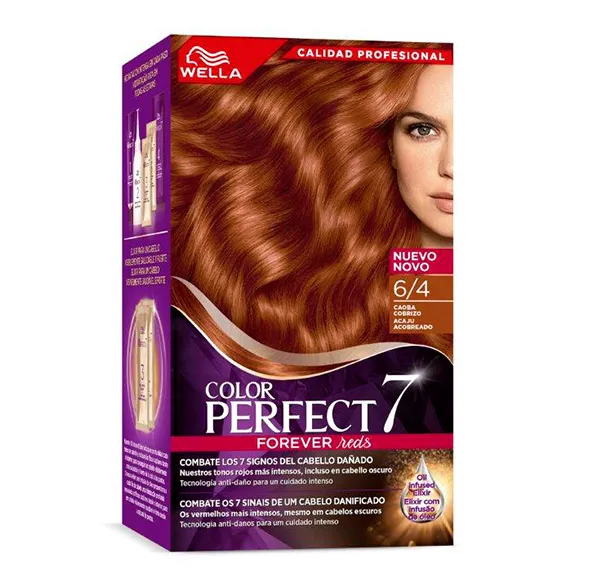 

Перманентное окрашивание Tinte Color Perfect Color Perfect 7, цвет caoba cobrizo