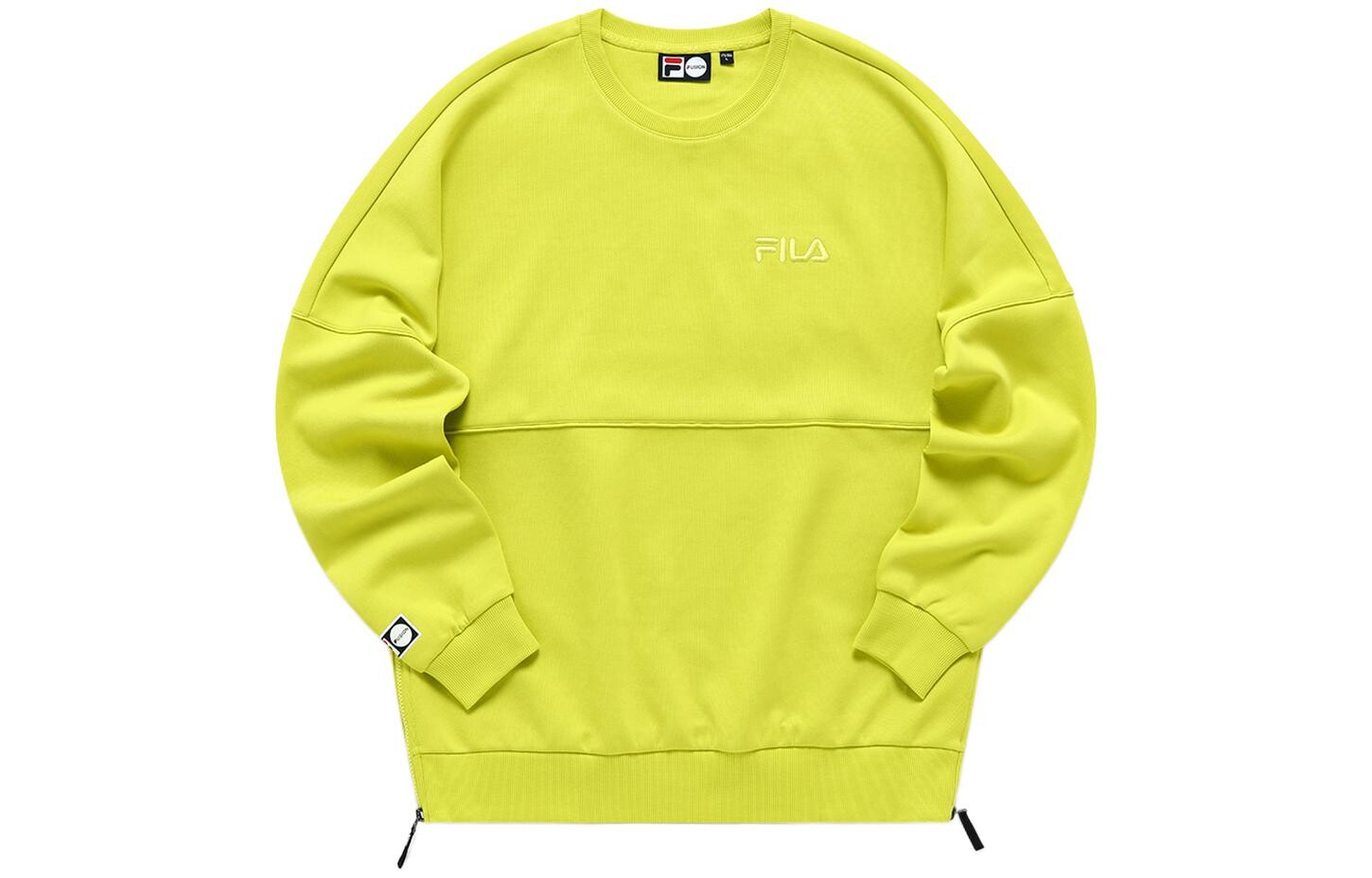 

Толстовка унисекс серно-зеленая Fila, зеленый