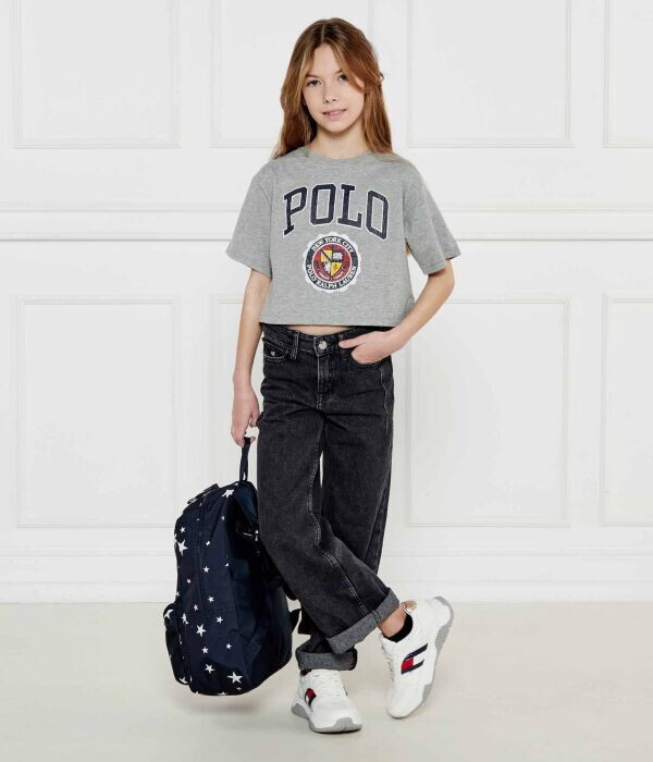 Кроссовки детские Tommy Hilfiger комбинированные, белый — фото 2
