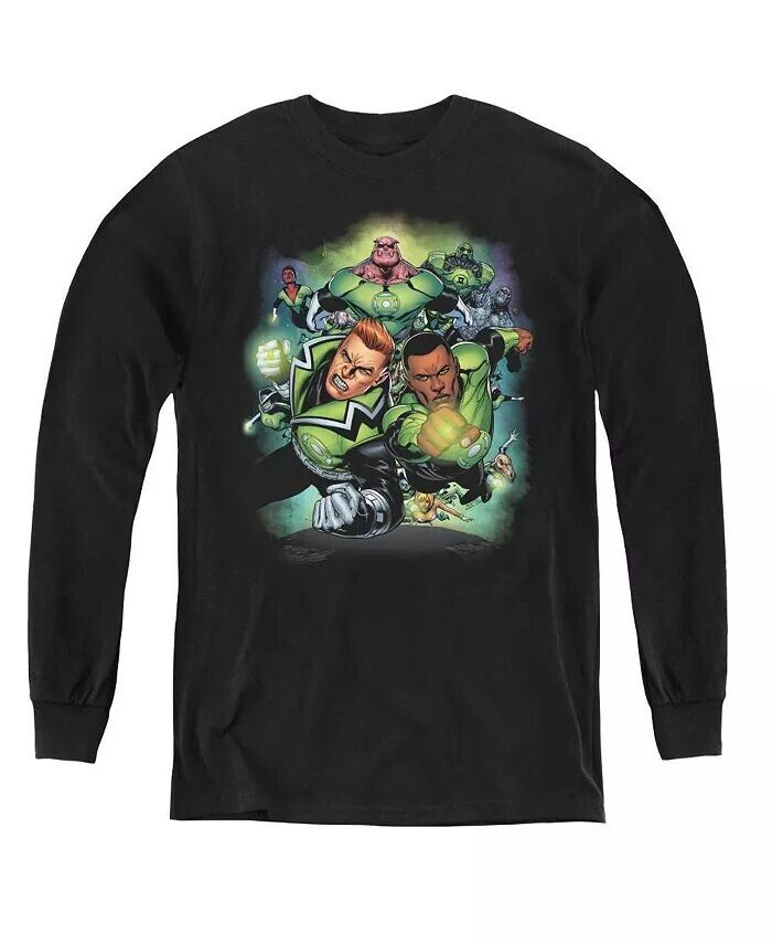 

Толстовки с длинным рукавом Youth Corps 1 Green Lantern, черный
