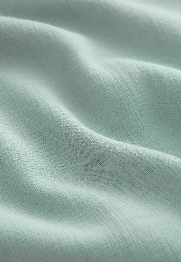 Рубашка Next Regular fit textured short sleeve shirt, синий — фото 3