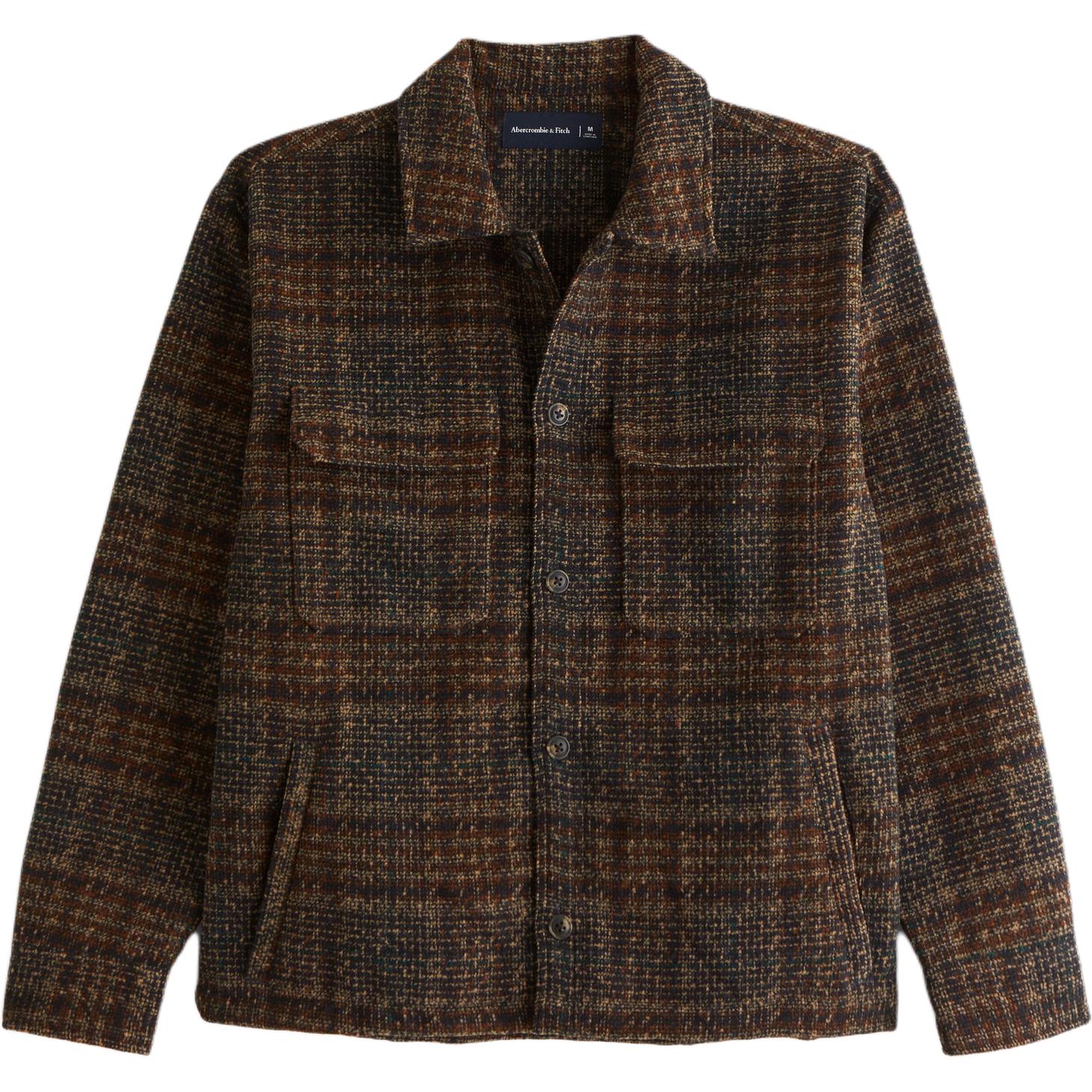 

Куртки и пальто мужские Abercrombie＆Fitch, коричневый
