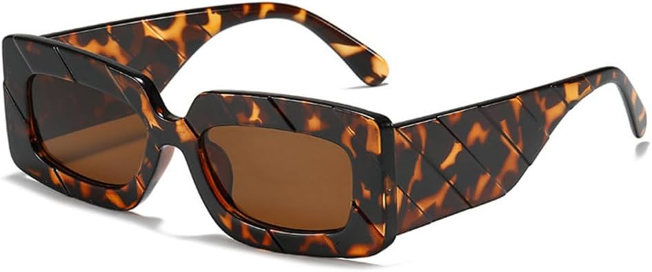 

Ретро женские роскошные солнцезащитные очки, модные, желейные, зелено-фиолетовые, с защитой от УФ-излучения UV400; мужские трендовые солнцезащитные очки с градиентным переходом цвета, леопардовый принт, O TYUVIVO, Leopard Tea