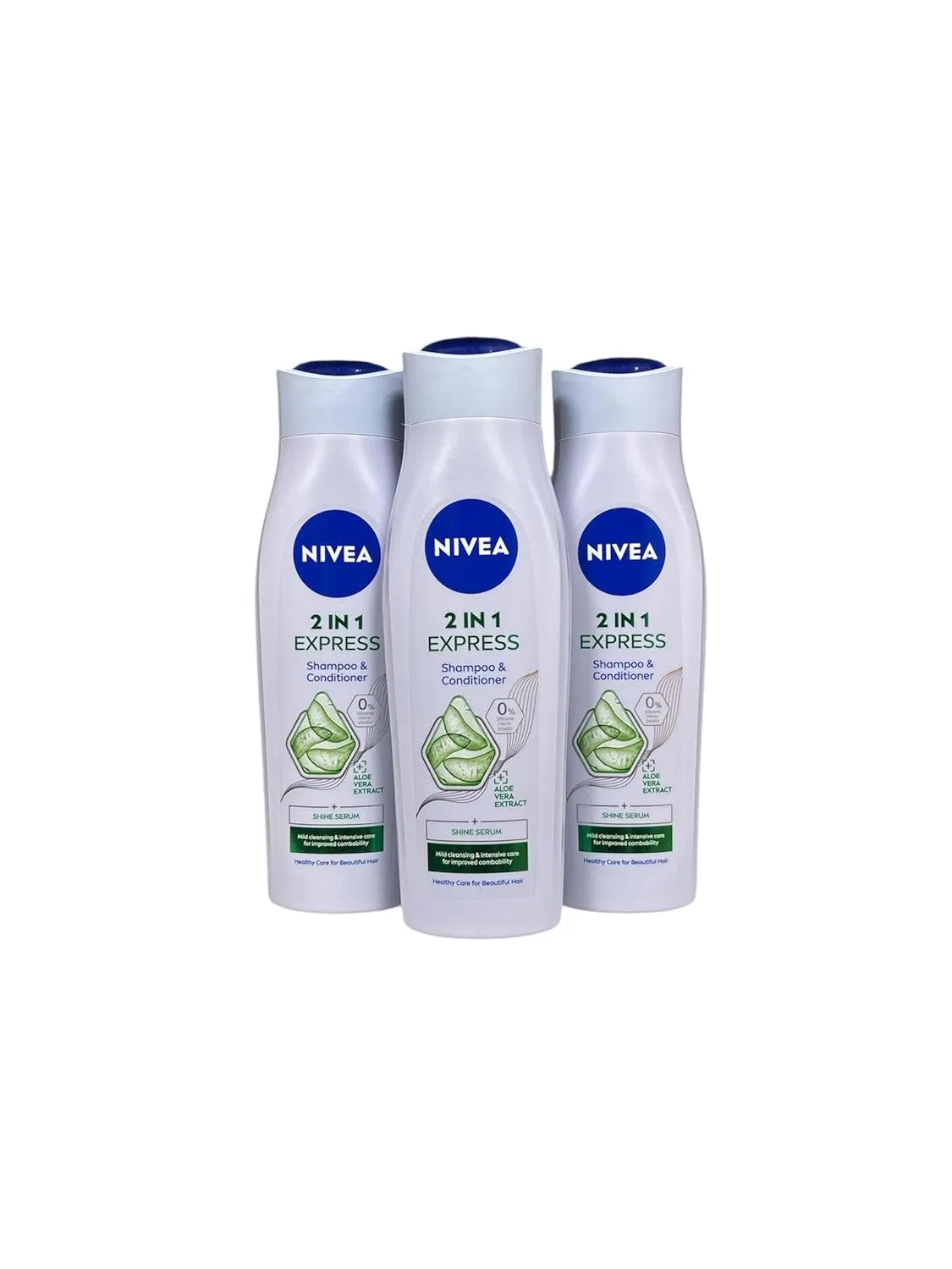 Шампунь-кондиционер Nivea 2-в-1 Express с экстрактом акации, 3 x 250 мл Nivea