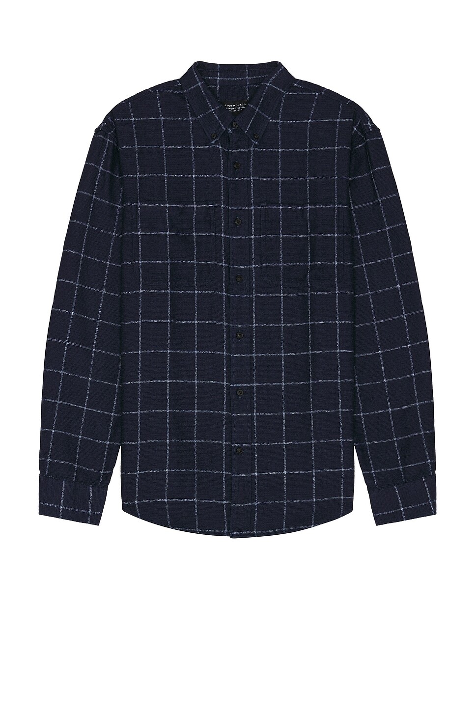 

Рубашка в клетку Club Monaco, индиго