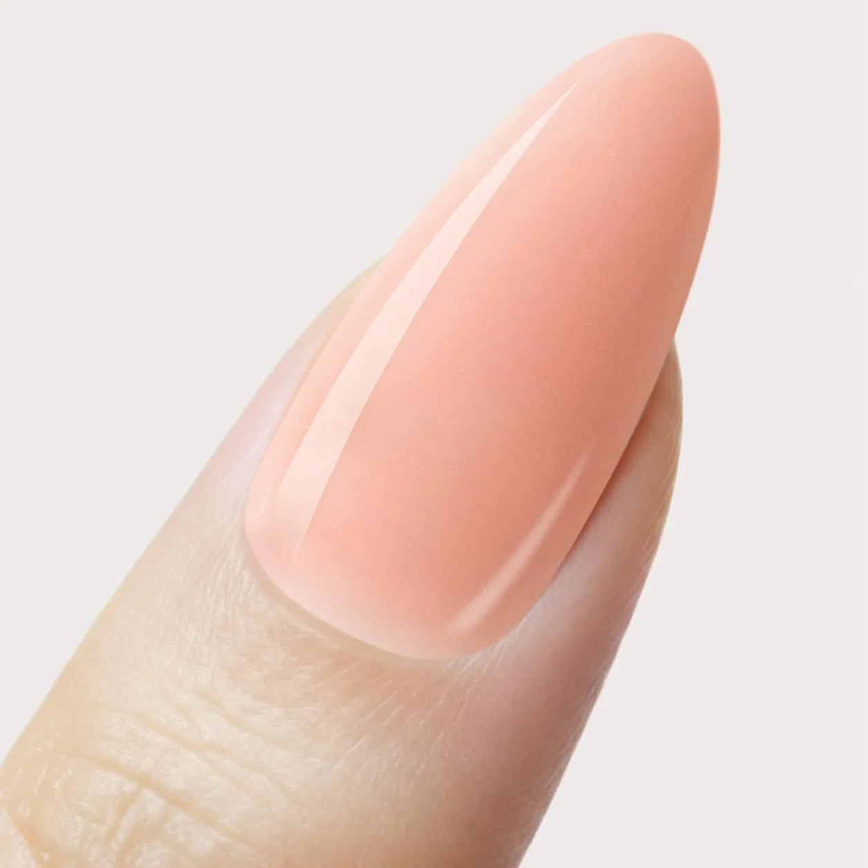 Гель для наращивания ногтей «No File Builder Gel» миндальный нюд 15 мл Lynis Nailshop, Almond Nude — фото 2