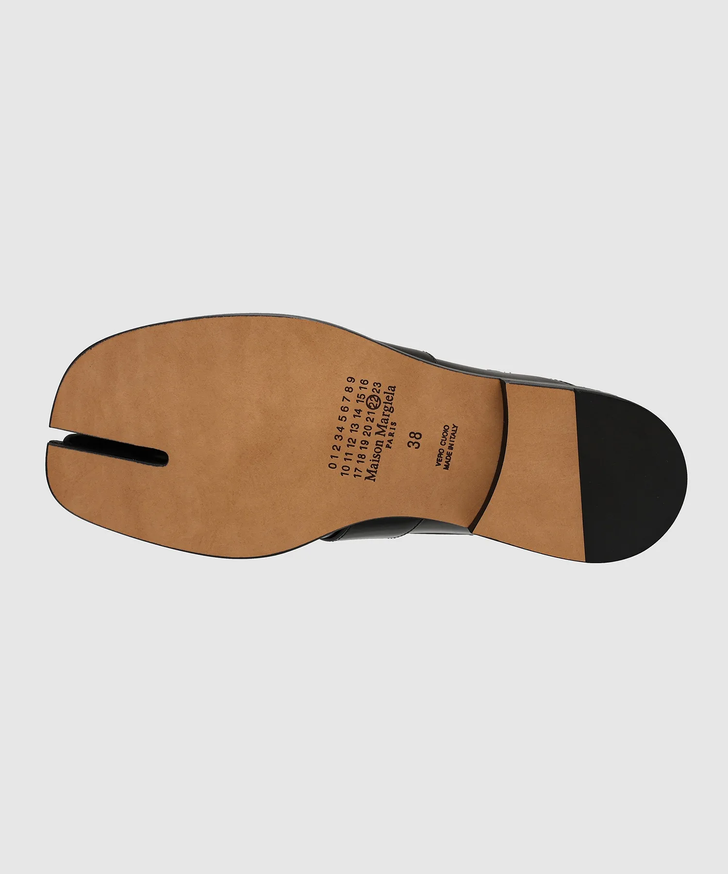 Унисекс лоферы с раздельным носком TABI LOAFERS Maison Margiela разноцветные — фото 4