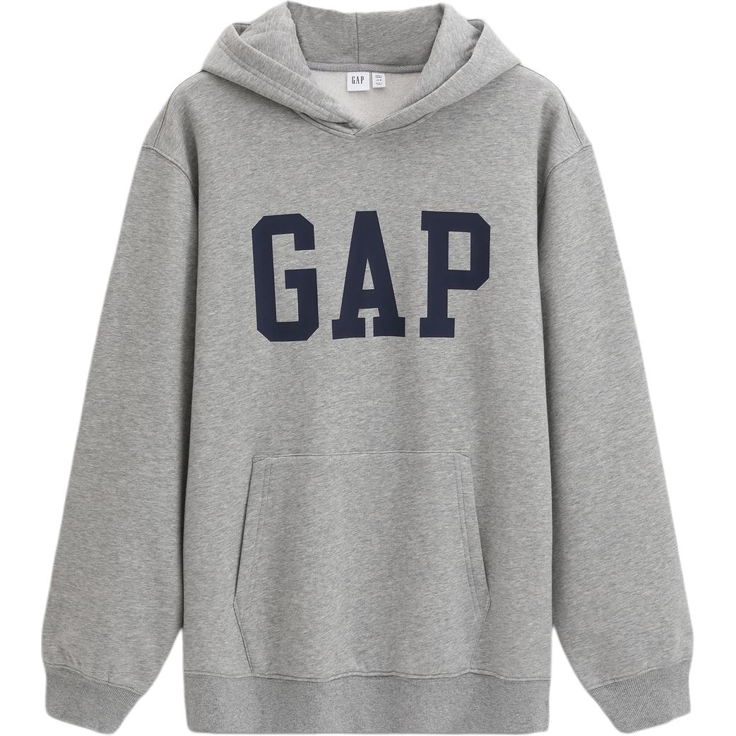 

Толстовка унисекс с капюшоном, средней плотности ткани, другие GAP, светлый серый